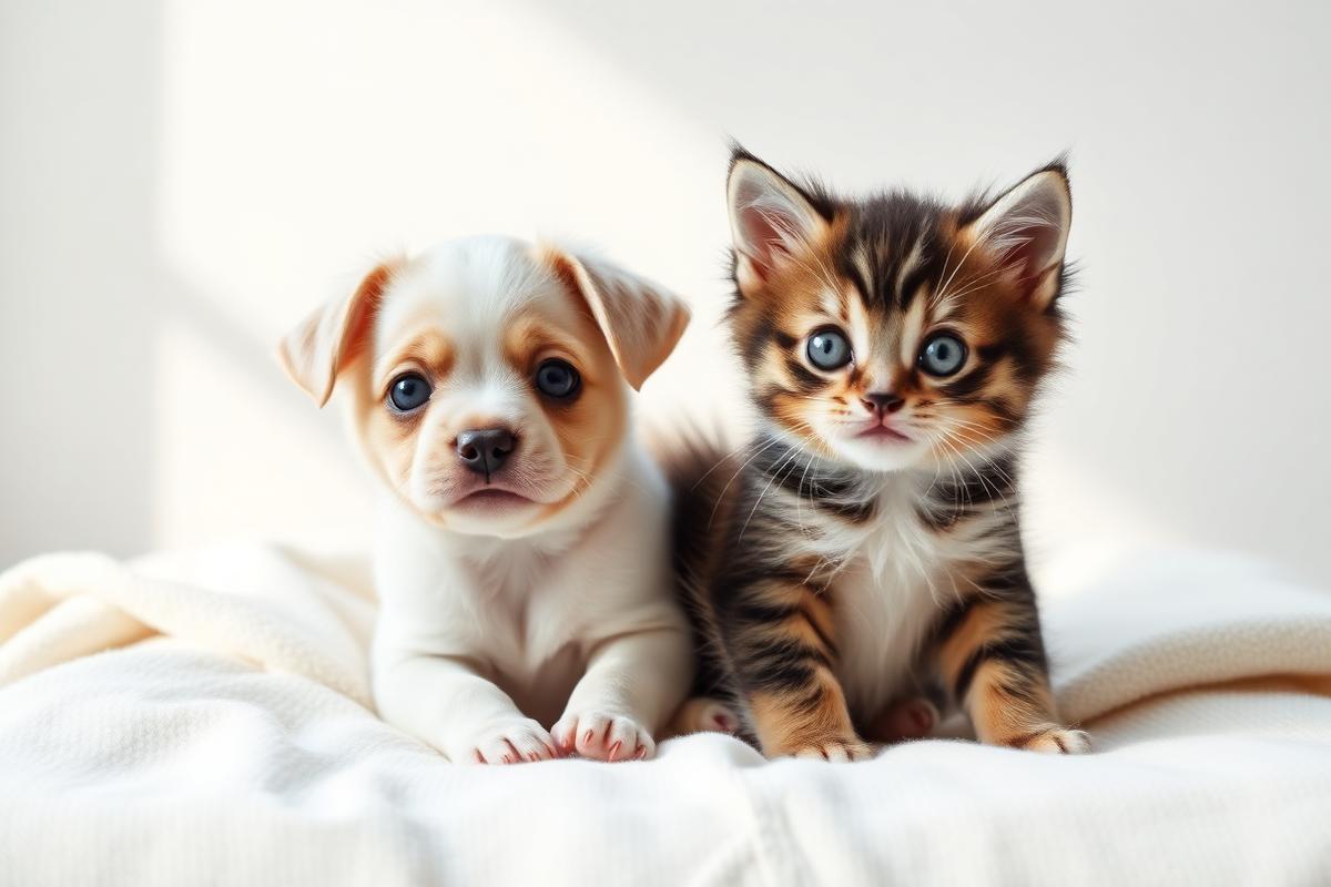 健康的犬猫